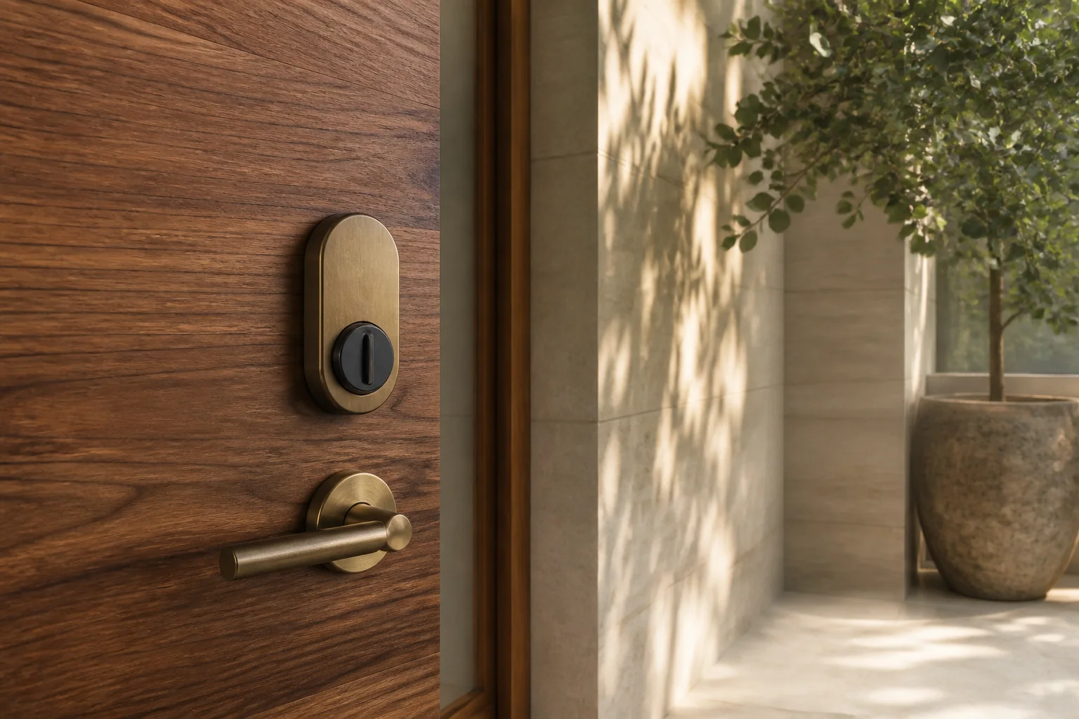 Illustrated Palo Alto locksmith preparing entry-service tools